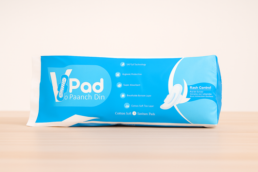 Vpad Saintary pads 240mm large pack of 10